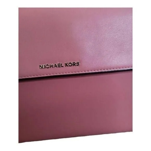 Michael Kors Rose Pink Jasmine Satchel Bag Purse - Picture 11 of 12